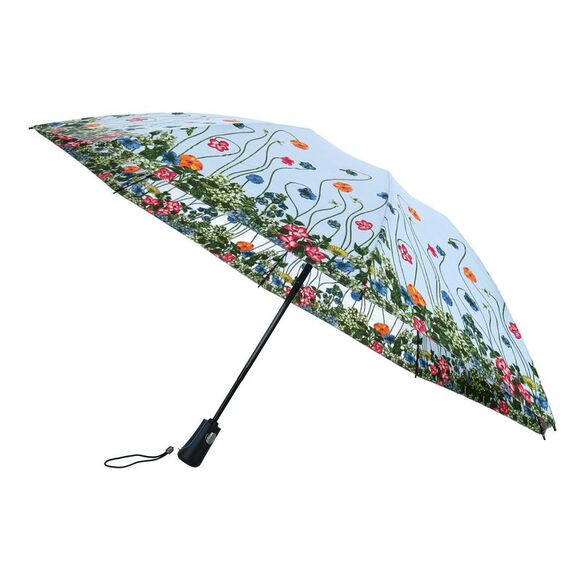 Totes Women's Flower Garden Print Auto Open and Close Inbrella Umbrella - Picture 2 of 4